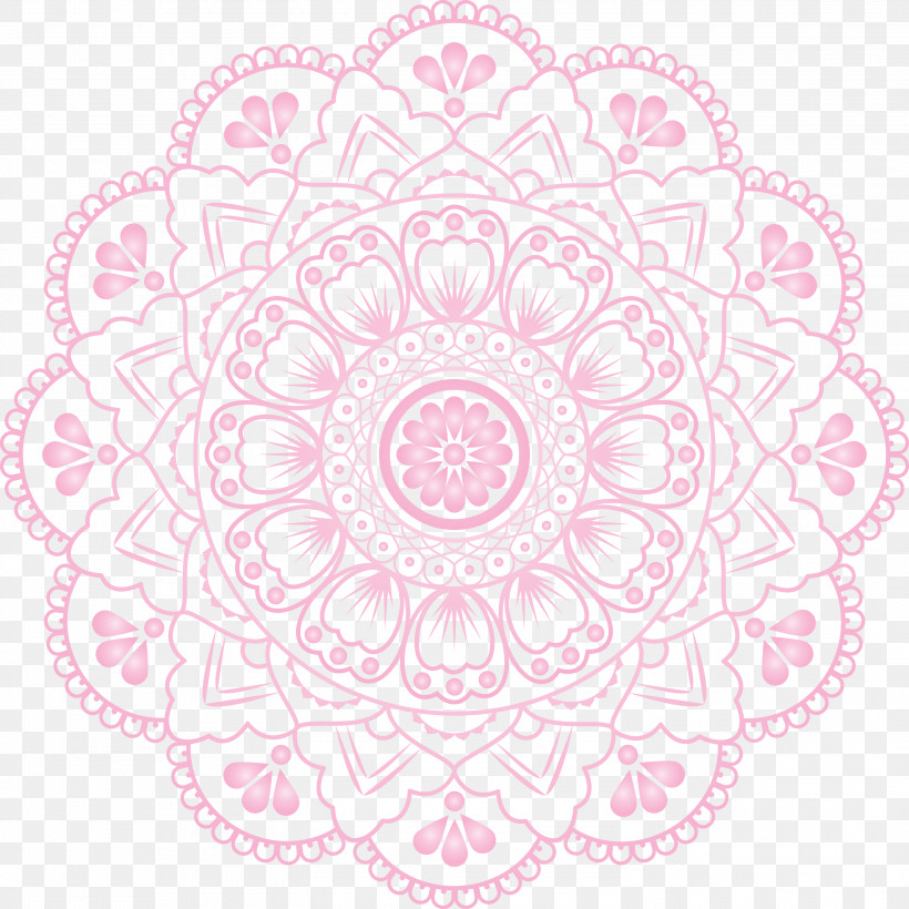 Mandala Flower Mandala Art, PNG, 3000x3000px, Mandala Flower, Adhesive, Canvas, Decoration, Doily Download Free