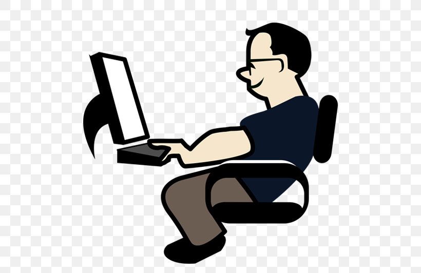Programmer Computer Programming Source Code Clip Art, PNG, 501x532px, Programmer, Arm, Artwork, Black And White, Chair Download Free