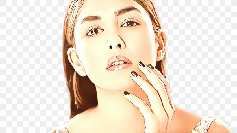 Face Skin Nose Chin Cheek, PNG, 2668x1499px, Cartoon, Beauty, Cheek, Chin, Eyebrow Download Free