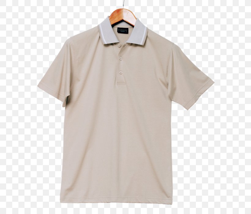 Polo Shirt T-shirt Sleeve Clothing Collar, PNG, 700x700px, Polo Shirt, Beige, Clothing, Collar, Cotton Download Free