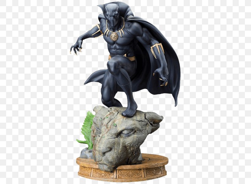 Black Panther Shuri Statue Marvel Cinematic Universe Marvel Comics, PNG, 600x600px, Black Panther, Action Toy Figures, Art, Avengers, Figurine Download Free