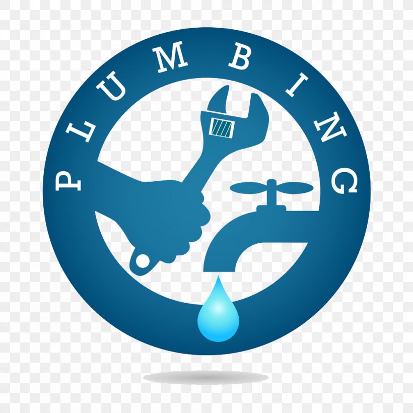 Plumbing Plumber Tap Clip Art, PNG, 1000x1000px, Plumbing, Adjustable Spanner, Blue, Fotosearch, Logo Download Free