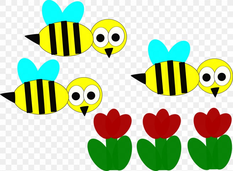 Bee Drawing Clip Art, PNG, 2400x1763px, Bee, Artwork, Beak, Drawing, Flower Download Free