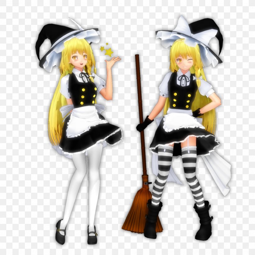 Marisa Kirisame Broom MikuMikuDance Touhou Project YouTube, PNG, 894x894px, Marisa Kirisame, Art, Boot, Broom, Clothing Download Free