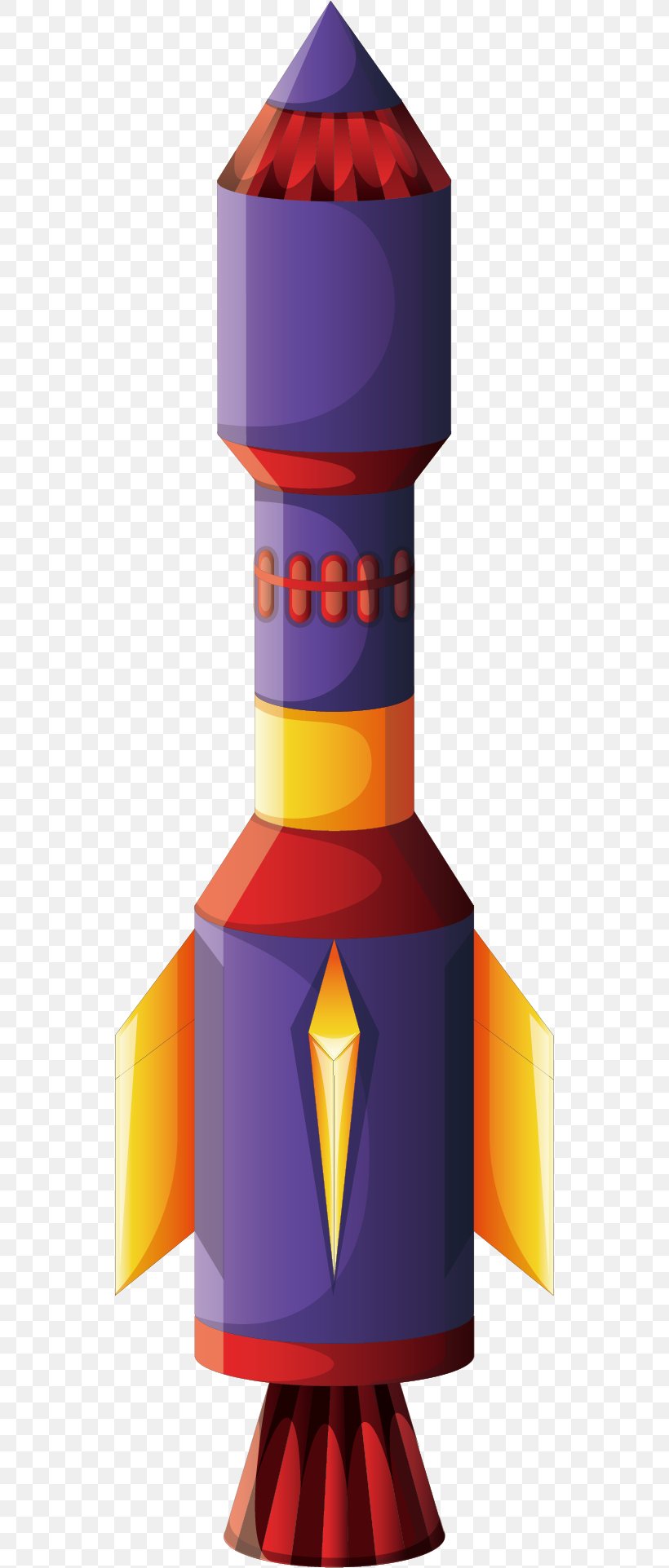 Rocket Spacecraft Illustration, PNG, 539x1923px, Rocket, Cartoon, Fictional Character, Fond Blanc, Model Rocket Download Free