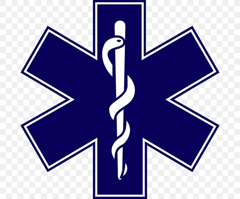 Star Of Life Emergency Medical Technician Emergency Medical Services Paramedic Decal, PNG, 680x679px, Star Of Life, Ambulance, Area, Brand, Certified First Responder Download Free