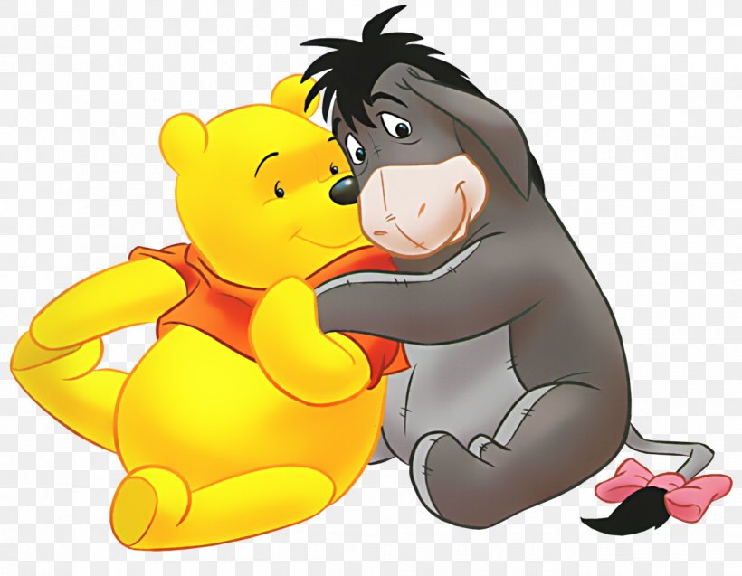 Winnie-the-Pooh Eeyore Tigger Winnipeg Hug, PNG, 1250x972px, Watercolor, Cartoon, Flower, Frame, Heart Download Free