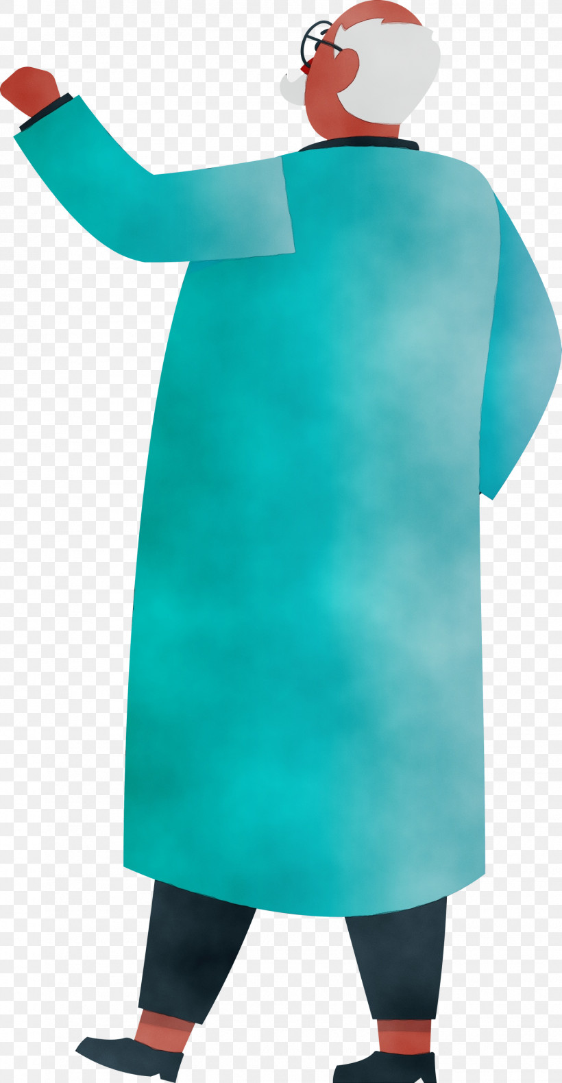 Costume Outerwear Turquoise, PNG, 1556x3000px, Watercolor, Costume, Outerwear, Paint, Turquoise Download Free