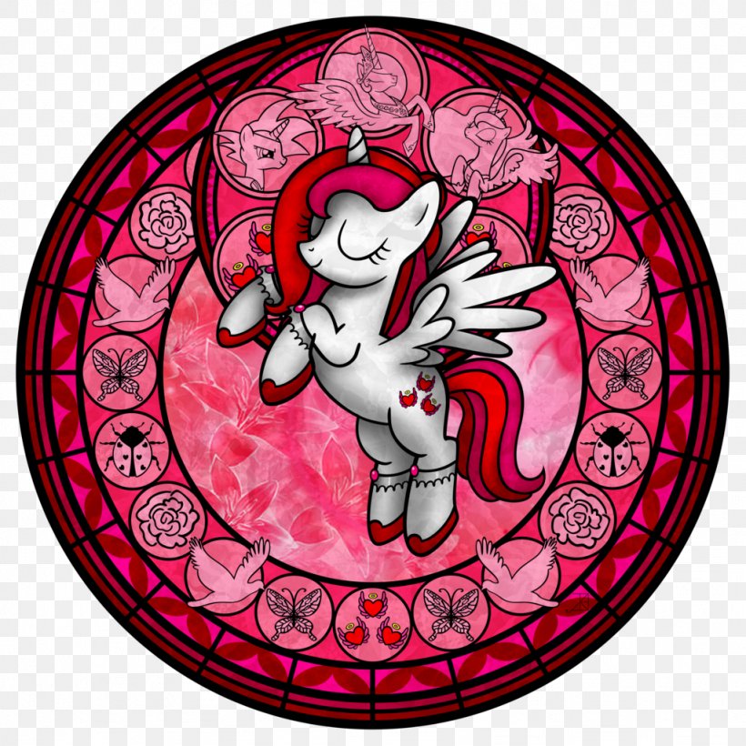 Twilight Sparkle Pony Stained Glass Window, PNG, 1024x1024px, Watercolor, Cartoon, Flower, Frame, Heart Download Free