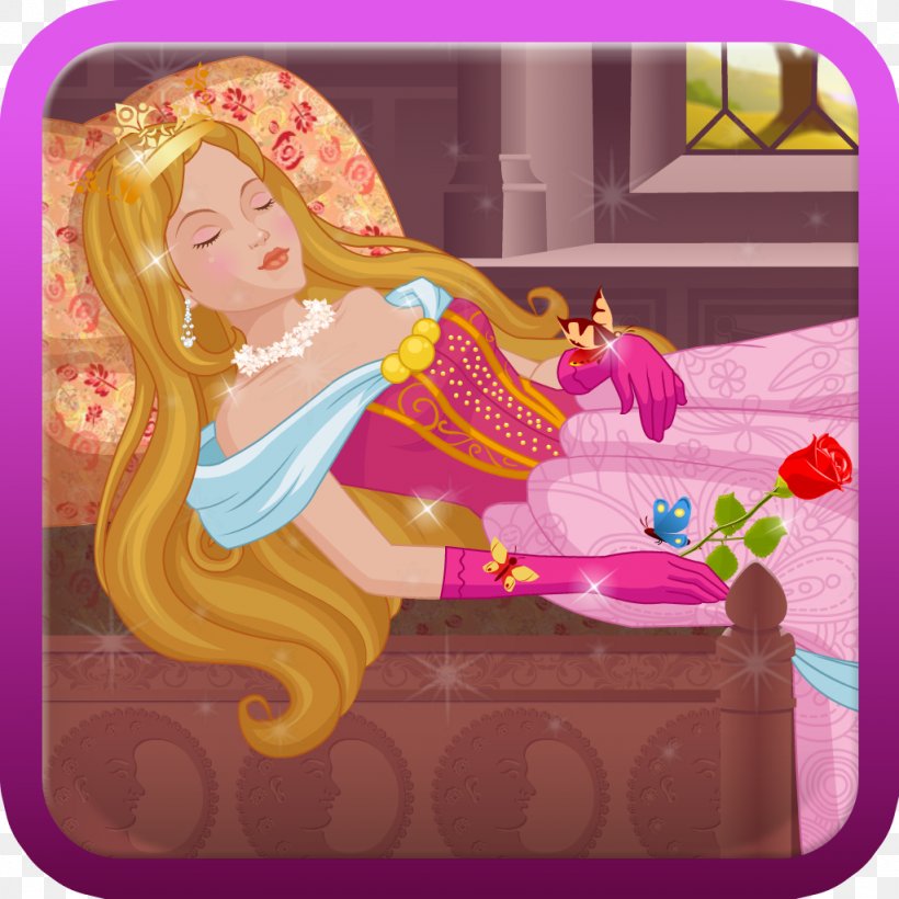 Barbie Doll Toy Magenta Violet, PNG, 1024x1024px, Barbie, Doll, Dress, Magenta, Sleeping Beauty Download Free