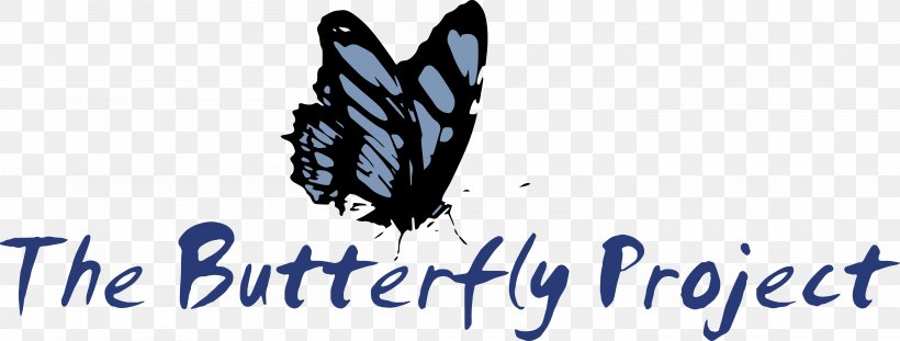 Butterfly Self-harm Project Semicolon Insect, PNG, 4562x1735px, Butterfly, Ache, Black And White, Blog, Brand Download Free