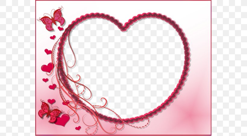 Heart Picture Frames Love, PNG, 585x451px, Heart, Friendship, Greeting Note Cards, Love, Magenta Download Free