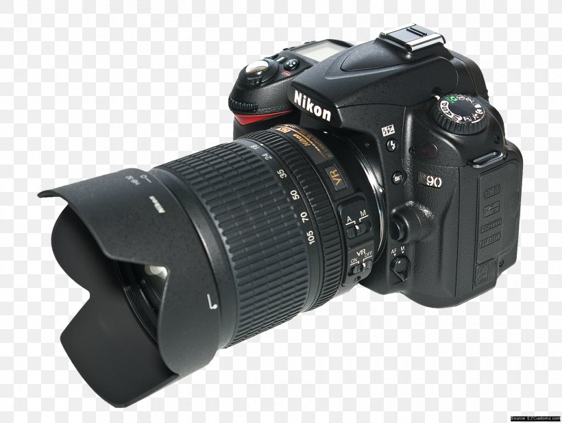 Nikon D90 AF-S DX Nikkor 18-105mm F/3.5-5.6G ED VR Nikon D7000 Camera Digital SLR, PNG, 1700x1281px, Nikon D90, Afs Dx Nikkor 18105mm F3556g Ed Vr, Camera, Camera Accessory, Camera Lens Download Free