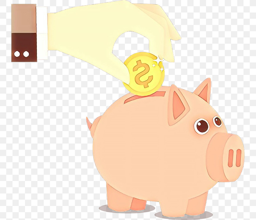 Piggy Bank, PNG, 767x705px, Cartoon, Boar, Livestock, Piggy Bank, Saving Download Free