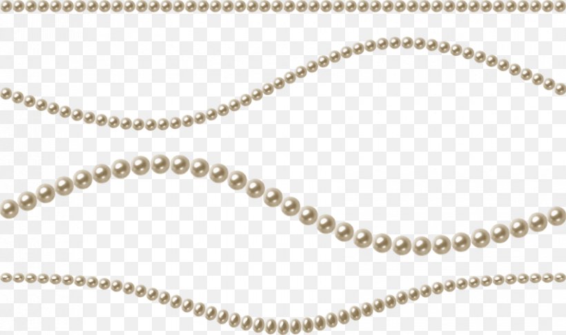 Pearl Clip Art Jewellery Image, PNG, 850x504px, Pearl, Bead, Bijou, Body Jewelry, Chain Download Free