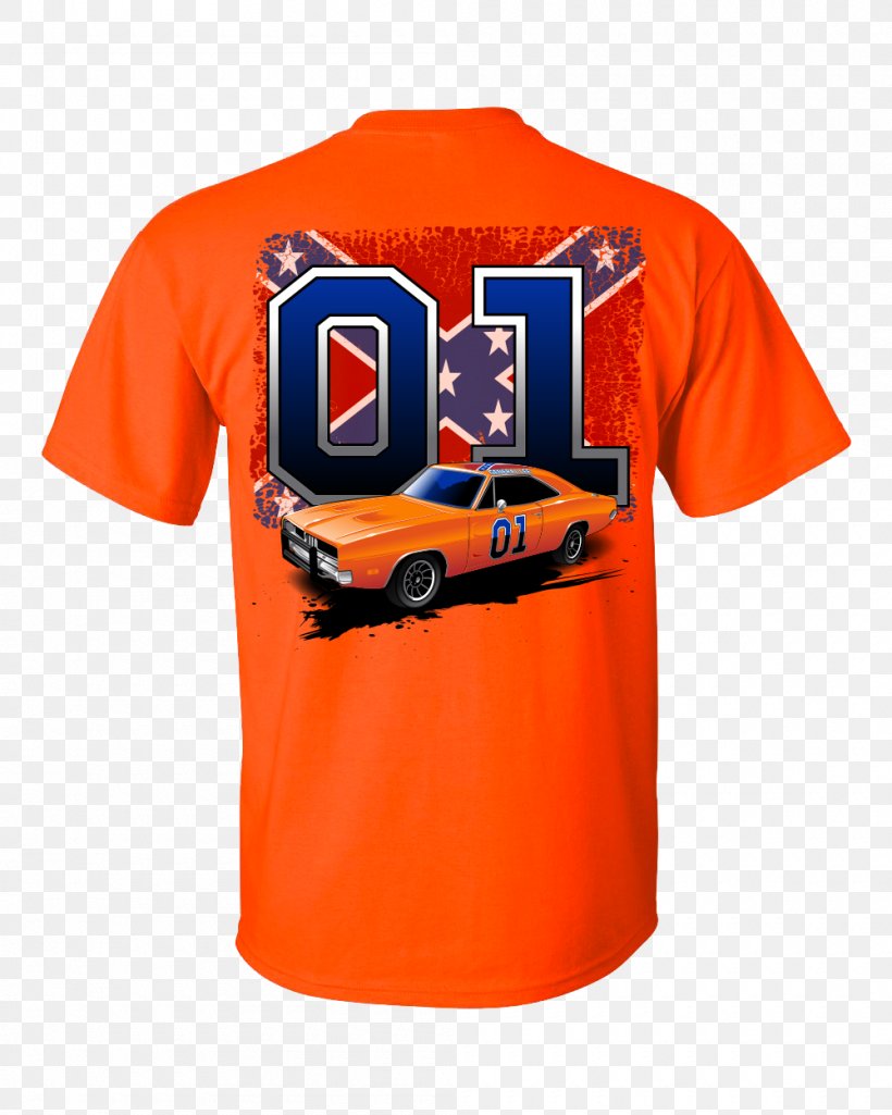 T-shirt General Lee Flags Of The Confederate States Of America Modern Display Of The Confederate Flag, PNG, 1000x1250px, Tshirt, Active Shirt, Brand, Clothing, Confederate States Of America Download Free