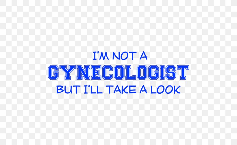 T-shirt Logo Brand Gynaecology, PNG, 500x500px, Tshirt, Area, Blue, Brand, Gynaecology Download Free