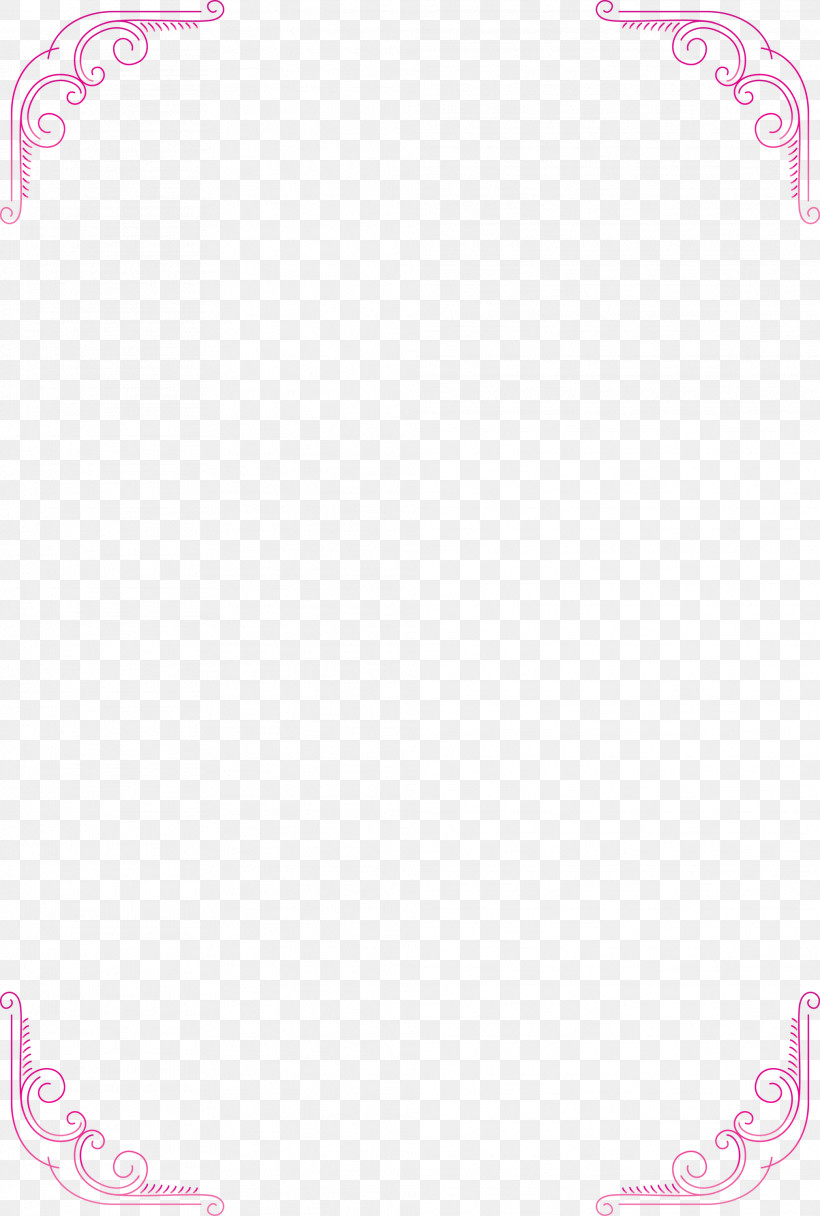 Corner Frame, PNG, 2023x3000px, Corner Frame, Magenta, Pink, Text Download Free