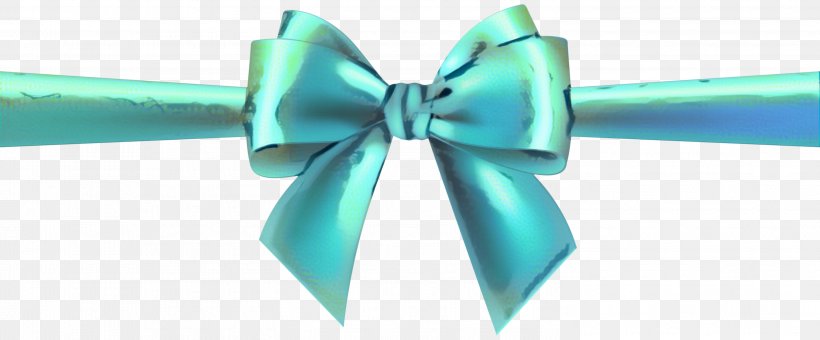 Green Background Ribbon, PNG, 2995x1244px, Ribbon, Aqua, Blue, Bow Tie, Gift Wrapping Download Free