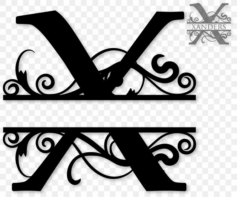 Monogram Letter Typeface Decal Clip Art, PNG, 2451x2033px, Monogram, Autocad Dxf, Black, Black And White, Brand Download Free