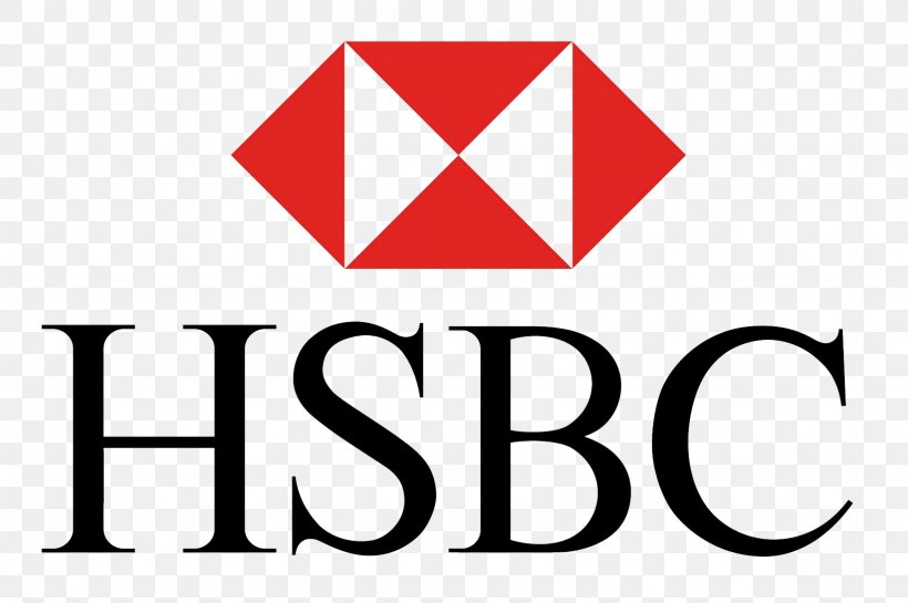 The Hongkong And Shanghai Banking Corporation HSBC Bank Logo Financial Services, PNG, 1636x1088px, Hsbc Bank, Area, Bank, Brand, Business Download Free