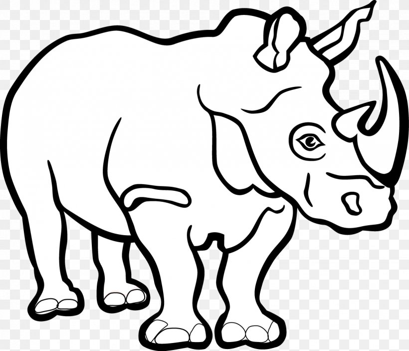 Black Rhinoceros Clip Art, PNG, 1234x1058px, Rhinoceros, African Elephant, Area, Art, Artwork Download Free
