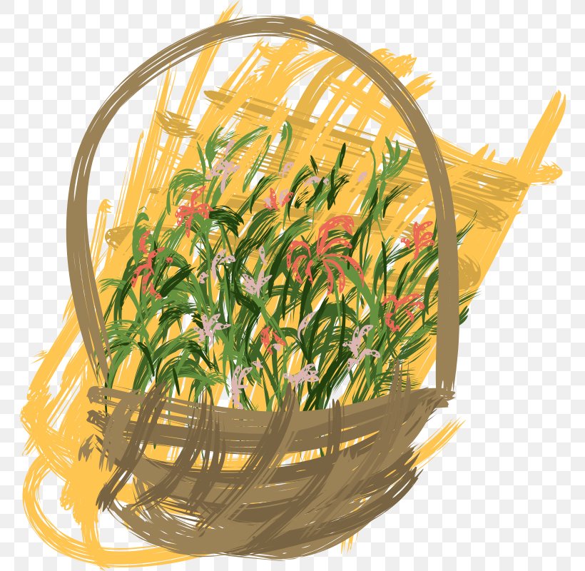 Food Gift Baskets Clip Art, PNG, 766x800px, Basket, Commodity, Dish, Easter Basket, Flowerpot Download Free