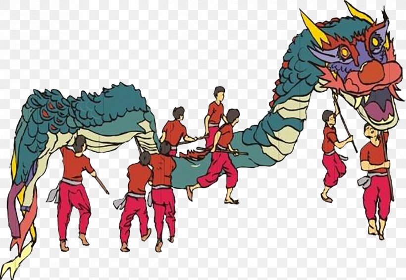 Performance Budaya Tionghoa Dragon Dance, PNG, 1248x860px, Performance, Art, Budaya Tionghoa, Cartoon, Chinese Dragon Download Free