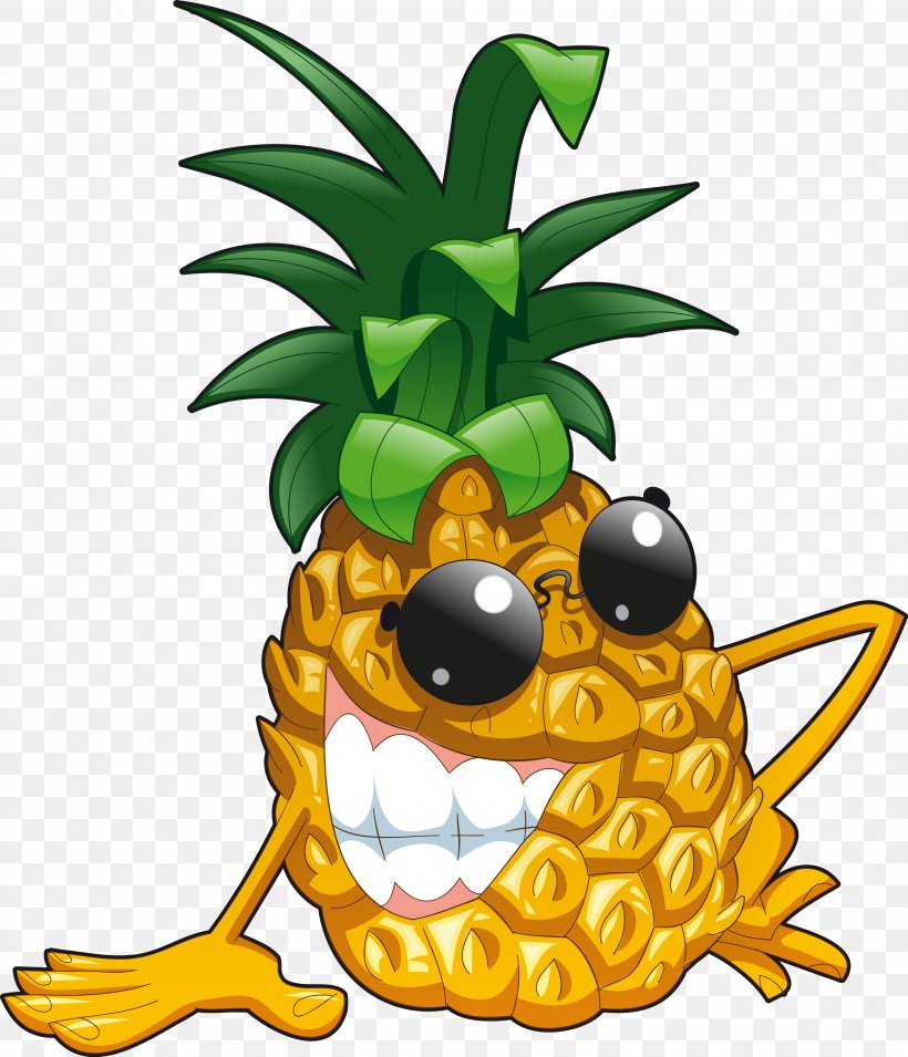Pineapple Fruit Clip Art, PNG, 3081x3590px, Pineapple, Ananas, Artwork, Bromeliaceae, Cartoon Download Free