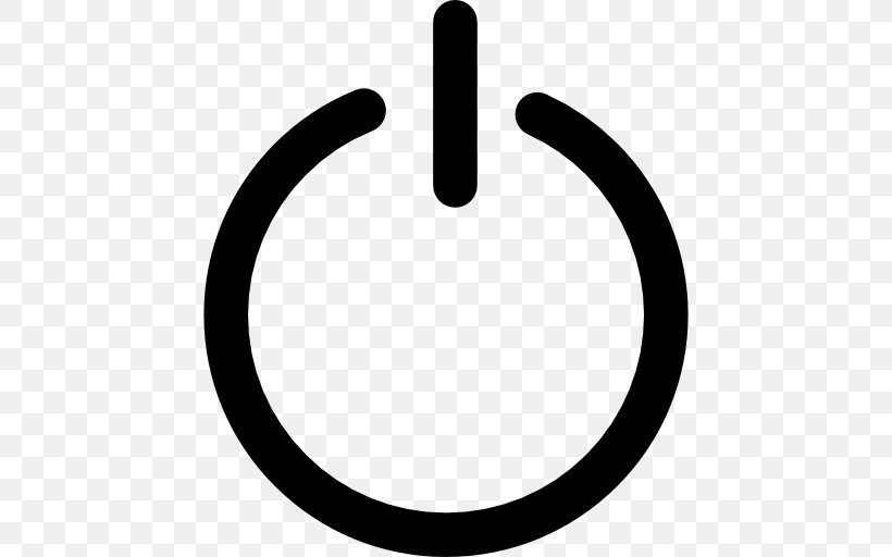 Power Symbol, PNG, 512x512px, Power Symbol, Black And White, Logo, Sign, Smile Download Free