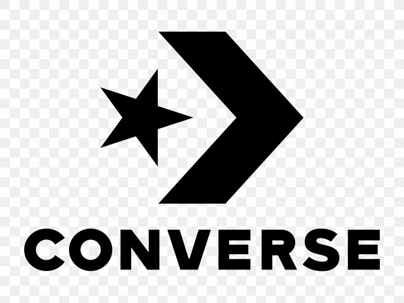 Converse Logo Chuck Taylor All-Stars Brand Sneakers, PNG, 2272x1704px, Converse, Area, Black, Black And White, Brand Download Free