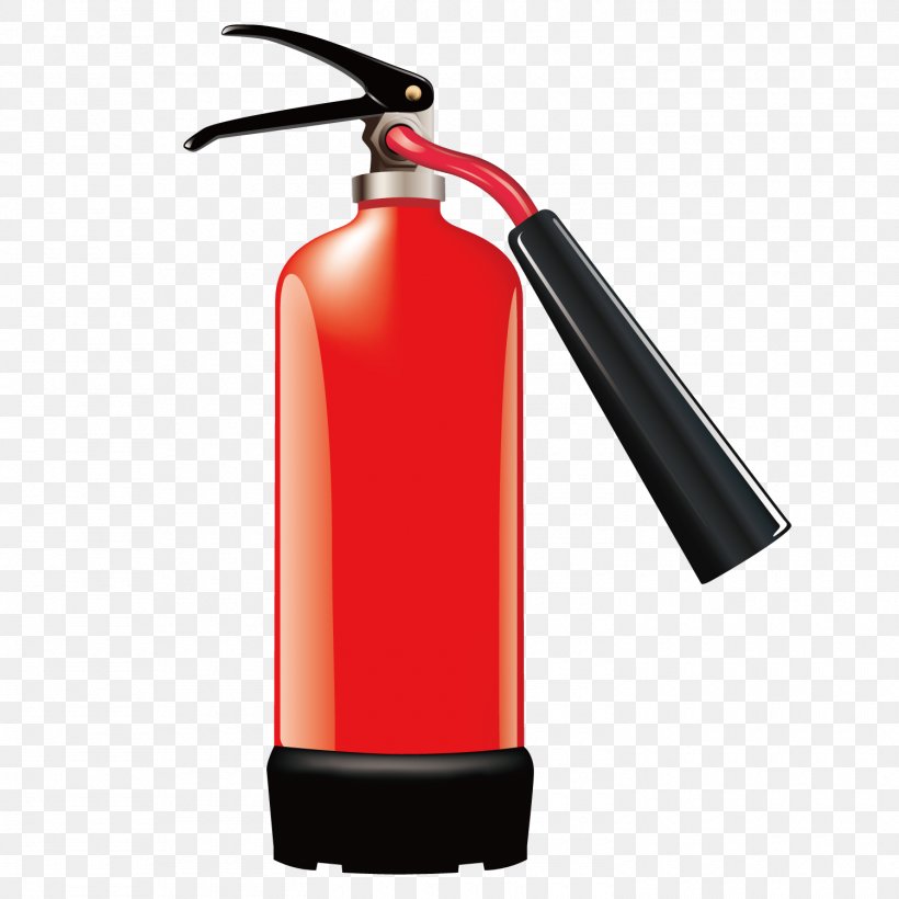 Fire Extinguisher Cartoon Euclidean Vector Firefighting, PNG, 1500x1500px, Watercolor, Cartoon, Flower, Frame, Heart Download Free