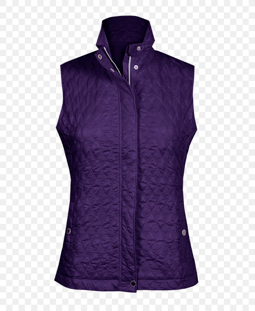 Gilets Sleeve Neck, PNG, 640x1000px, Gilets, Neck, Outerwear, Purple, Sleeve Download Free