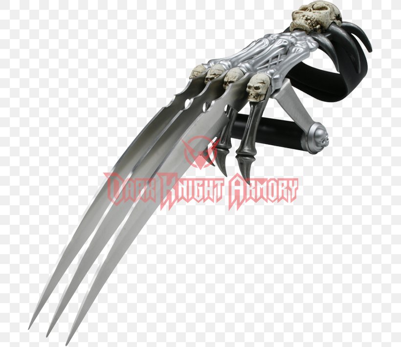 Knife Sword Dagger Weapon Claw, PNG, 710x710px, Knife, Baskethilted Sword, Blade, Bone, Claw Download Free