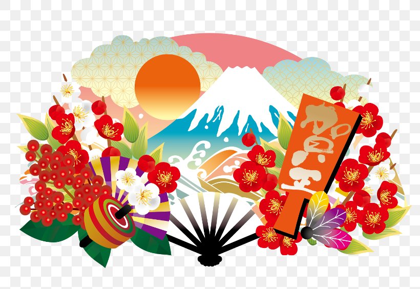 Mount Fuji Clip Art Illustration Vector Graphics, PNG, 800x564px, Mount Fuji, Art, Cut Flowers, Flora, Floral Design Download Free