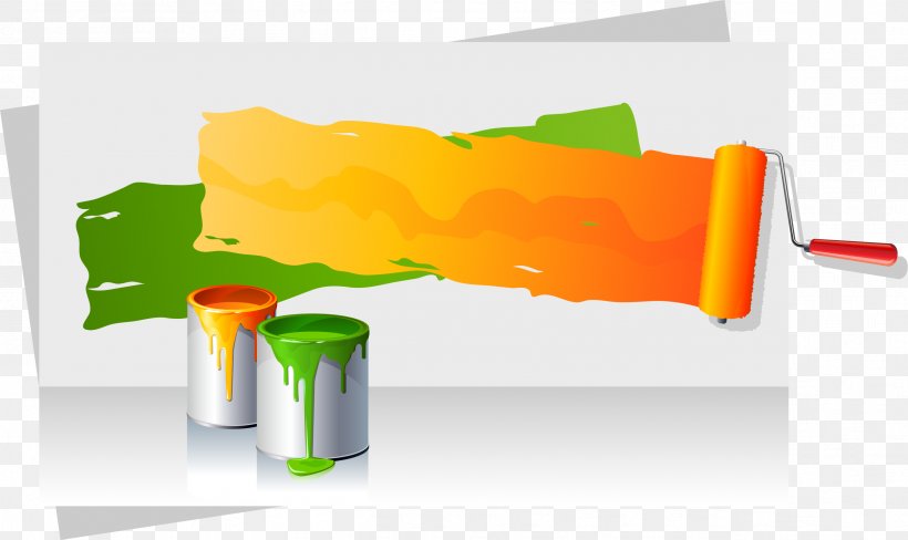 Painting Color Paint Roller, PNG, 2539x1513px, Paint, Brand, Brush, Color, Drawing Download Free