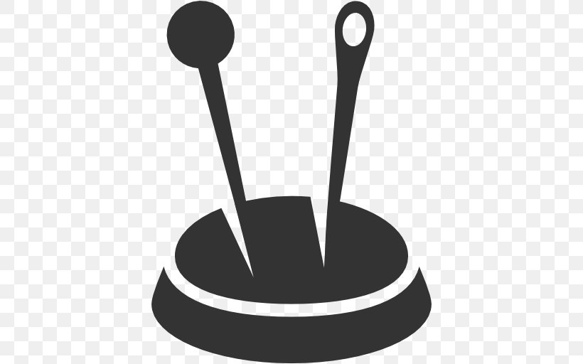 Pincushion Hand-Sewing Needles Clip Art, PNG, 512x512px, Pincushion, Black And White, Button, Cushion, Handsewing Needles Download Free