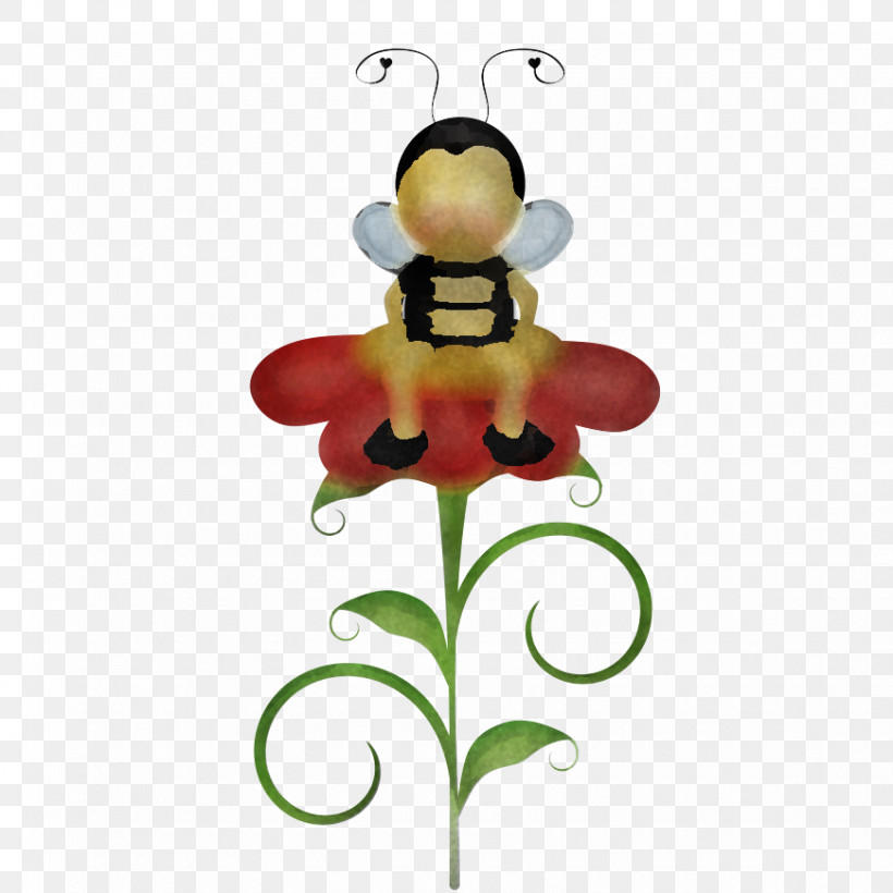 Bumblebee, PNG, 870x870px, Cartoon, Bee, Bumblebee, Flower, Insect Download Free