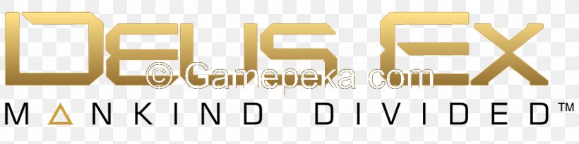 Deus Ex: Mankind Divided Deus Ex: Human Revolution Video Game Eidos Montréal, PNG, 1080x269px, Deus Ex Mankind Divided, Action Roleplaying Game, Brand, Deus Ex, Deus Ex Human Revolution Download Free