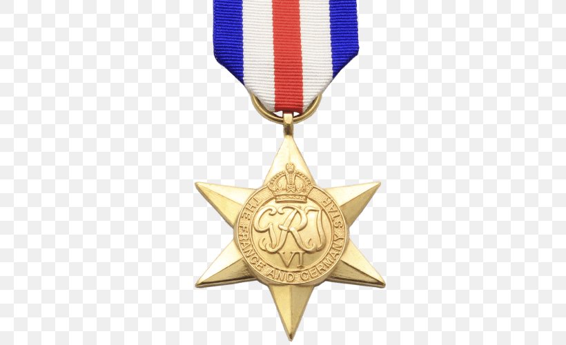 Second World War First World War France And Germany Star Medal, PNG, 500x500px, Second World War, Atlantic Star, Award, First World War, France And Germany Star Download Free
