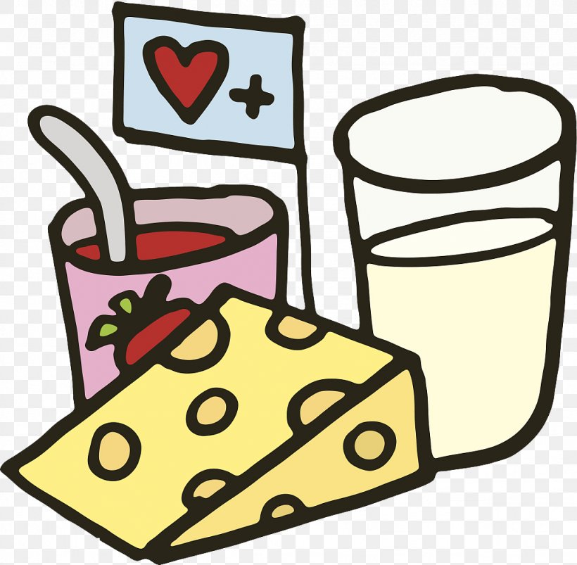Breakfast Soured Milk Clip Art, PNG, 1024x1004px, Breakfast, Area, Artwork, Cheese, Computer Graphics Download Free