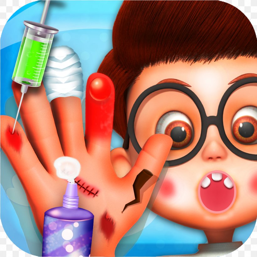 Nail Hand Doctor Cartoon Human Behavior, PNG, 1024x1024px, Nail, Behavior, Cartoon, Cheek, Finger Download Free