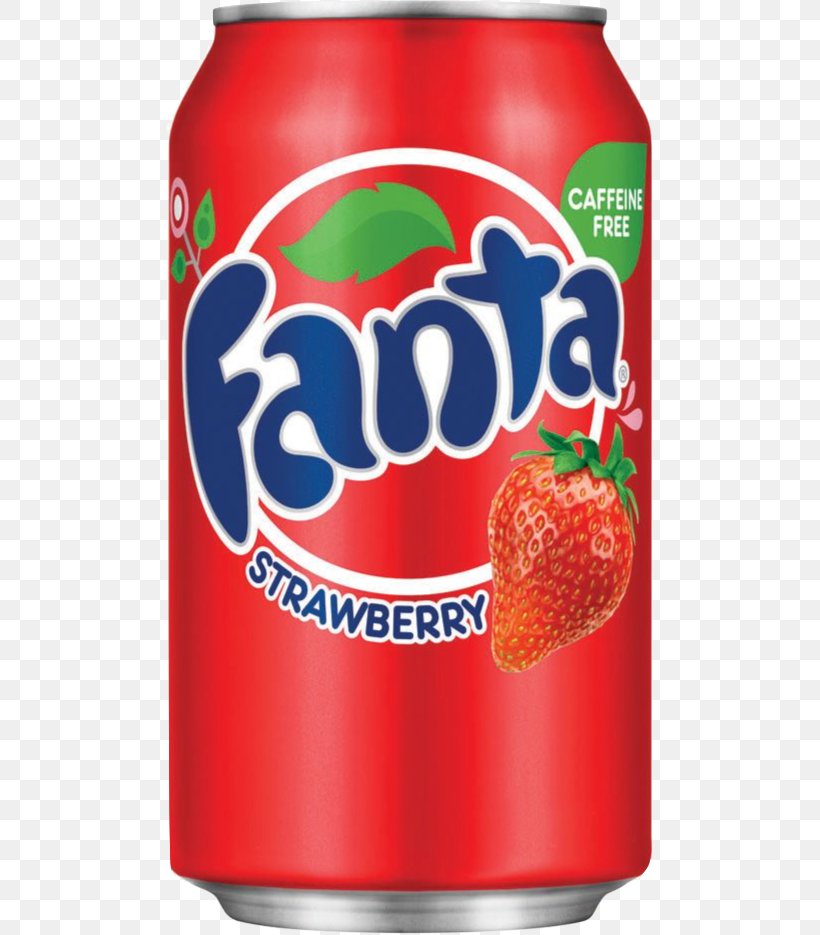 Strawberry Fizzy Drinks Fanta Sprite Carbonated Drink, PNG, 487x935px, Strawberry, Aluminum Can, Berry, Carbonated Drink, Carbonation Download Free