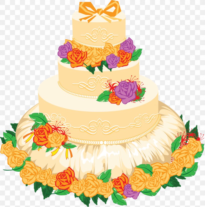 Wedding Cake Birthday Cake Cupcake Sponge Cake Clip Art, PNG, 1587x1600px, Wedding Cake, Birthday Cake, Bride, Buttercream, Cake Download Free