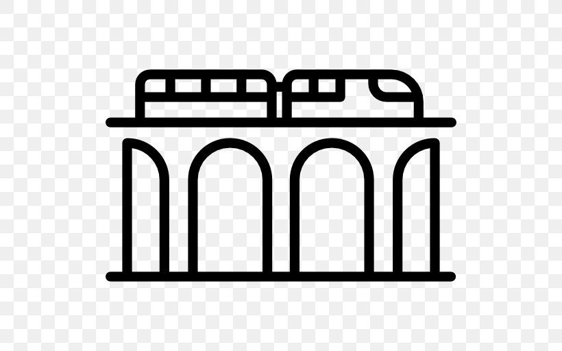 Bridge Train Transport Clip Art, PNG, 512x512px, Bridge, Area, Black And White, Brand, Building Download Free