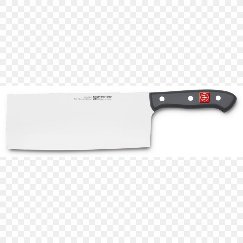Chef's Knife Wüsthof Cleaver Kitchen Knives, PNG, 1496x1496px, Knife, Axe, Blade, Cleaver, Cold Weapon Download Free