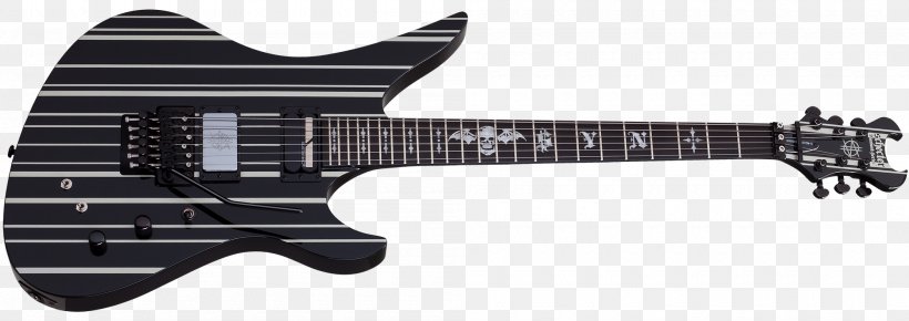 Schecter Guitar Research Schecter Synyster Standard Electric Guitar Avenged Sevenfold, PNG, 2000x709px, Schecter Guitar Research, Acoustic Electric Guitar, Avenged Sevenfold, Bass Guitar, Electric Guitar Download Free
