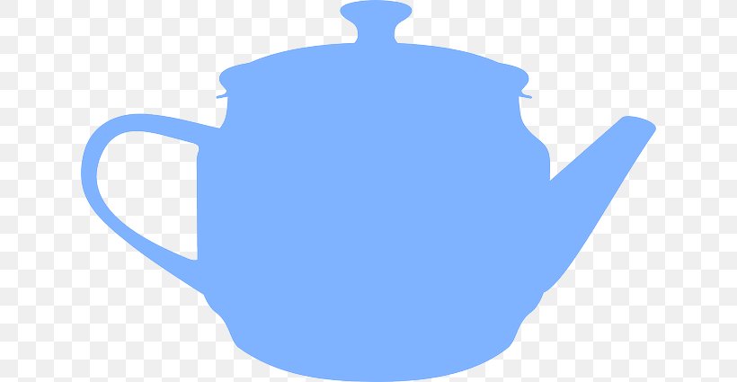 Teapot Silhouette Teacup, PNG, 640x425px, Tea, Blue, Coffee Cup, Cup, Drink Download Free