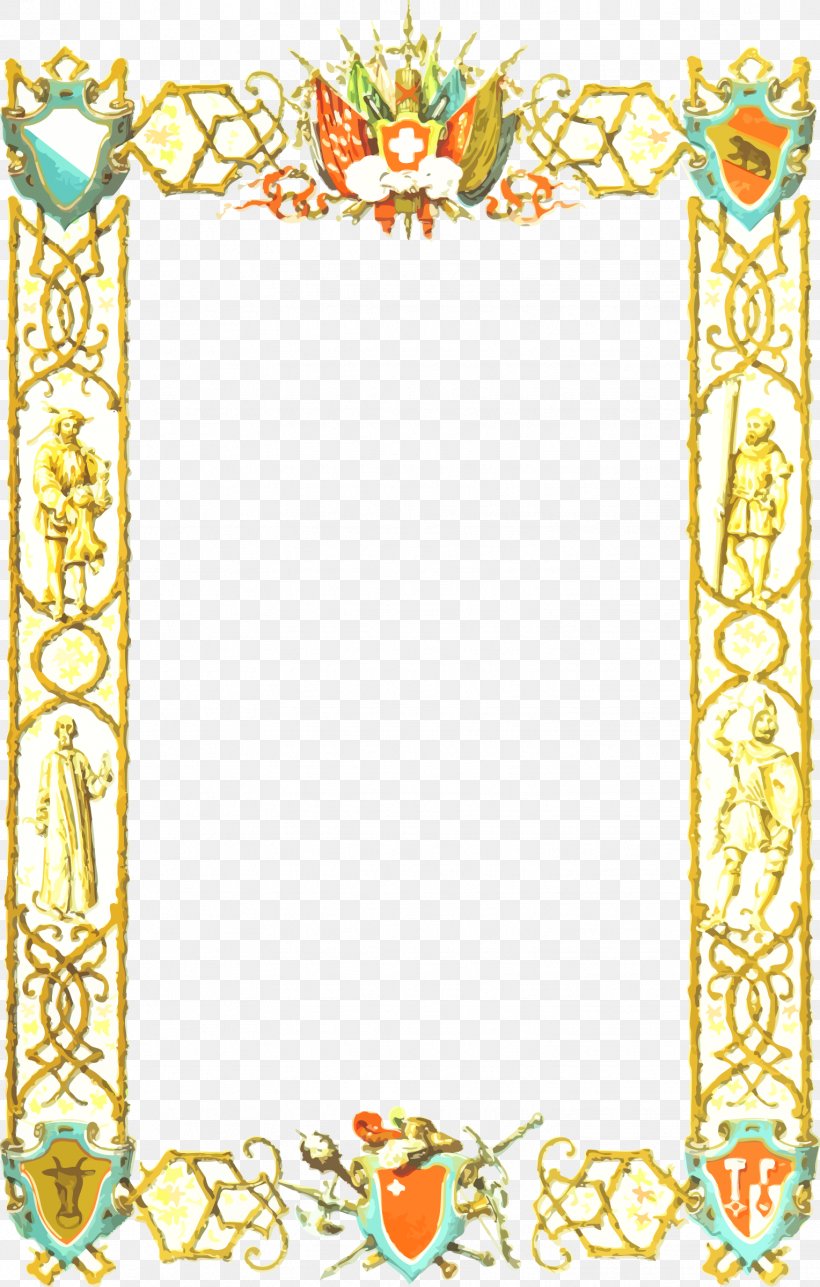 Picture Frames Heraldry Clip Art, PNG, 1528x2400px, Picture Frames, Area, Art, Border, Decor Download Free