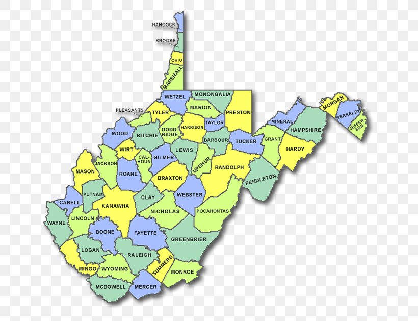 Brooke County, West Virginia Ohio County, West Virginia Western United States Map, PNG, 670x629px, Brooke County West Virginia, Appalachian Mountains, Area, City Map, County Download Free
